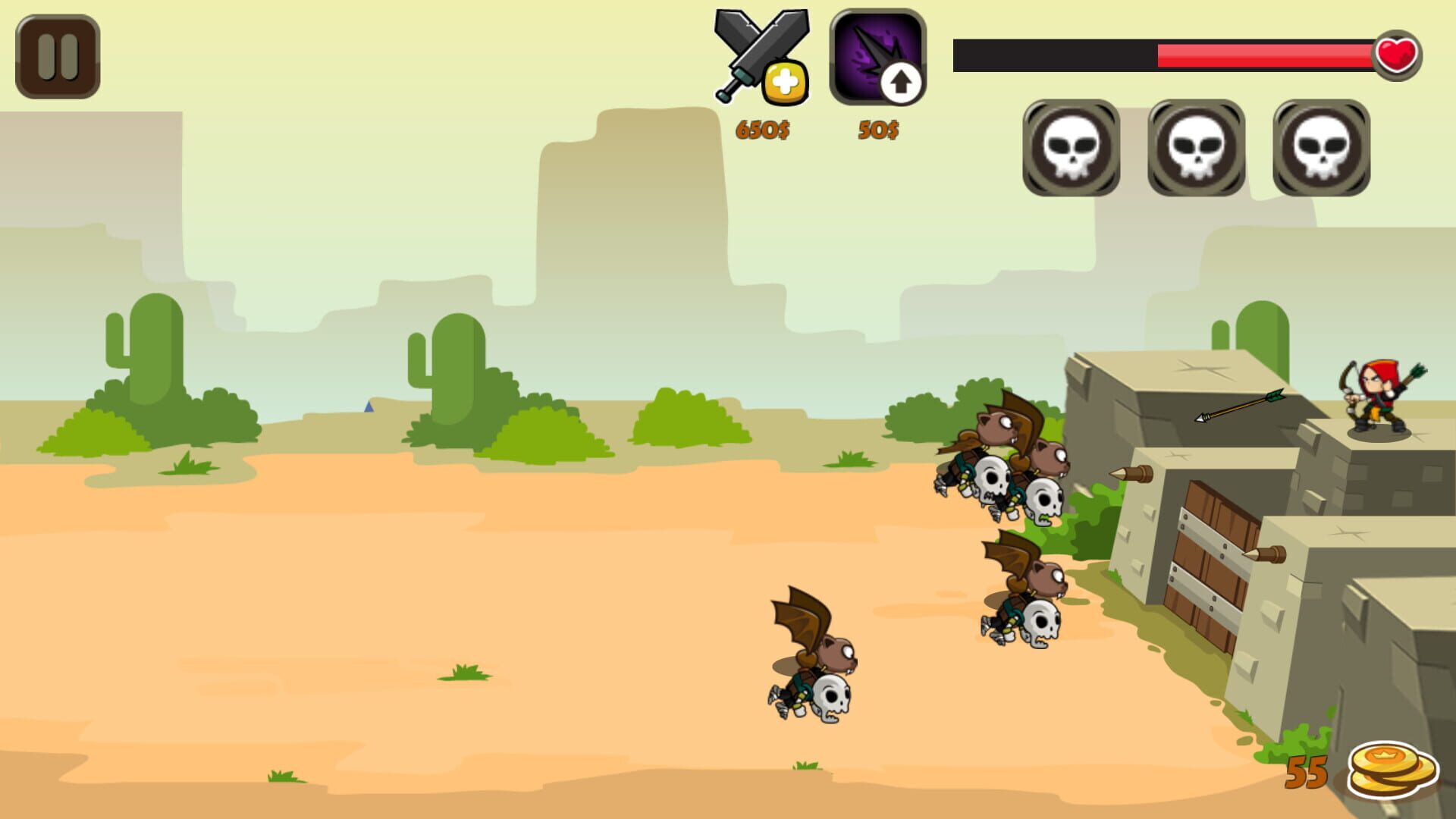 Enemies Defender - Screenshot