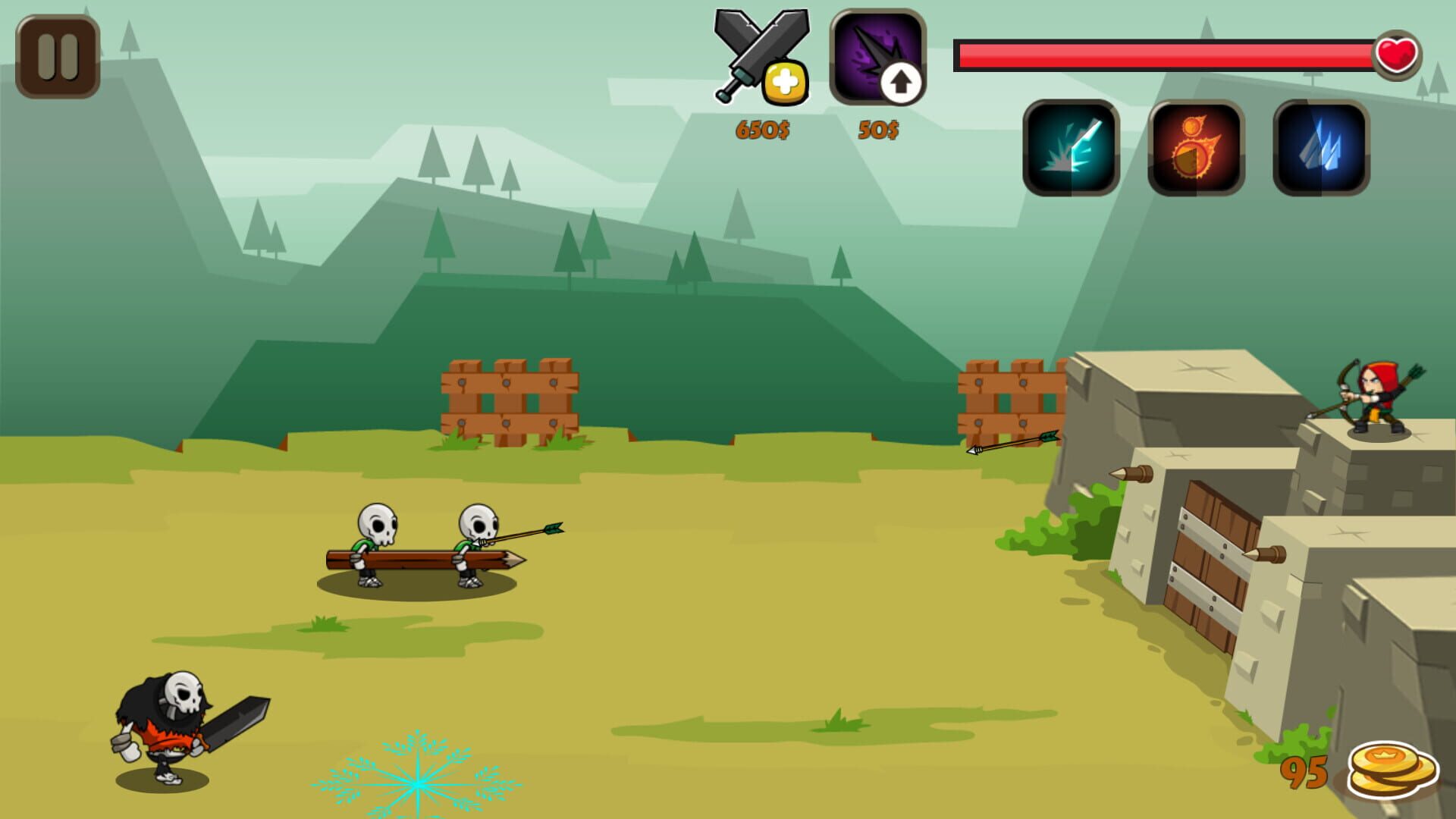 Enemies Defender - Screenshot