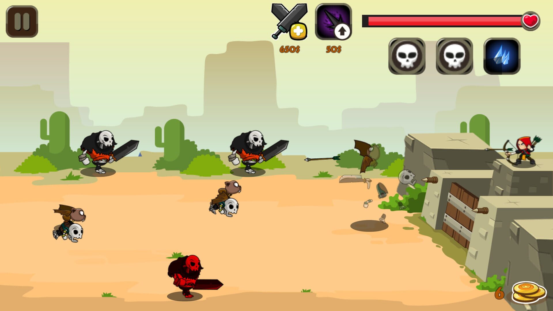 Enemies Defender - Screenshot