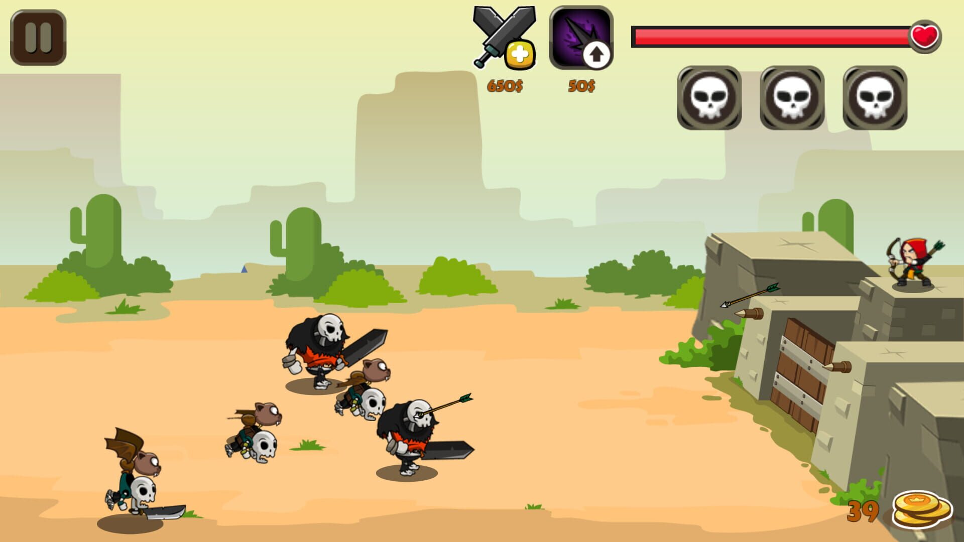 Enemies Defender - Screenshot