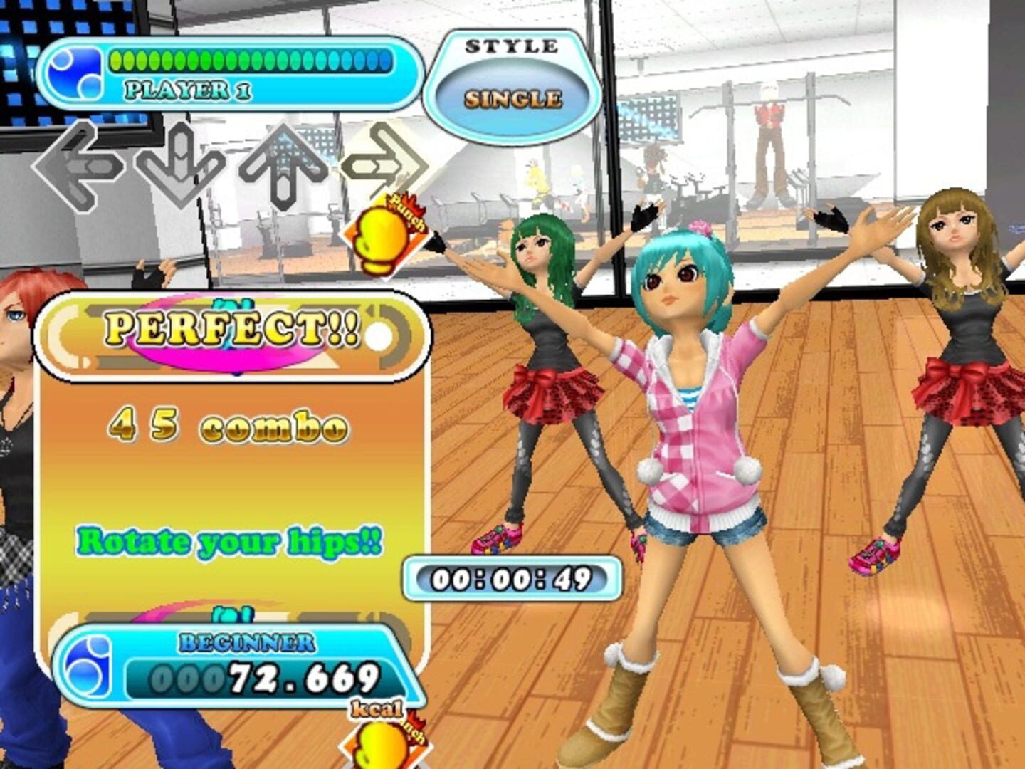 Captura de pantalla - Dance Dance Revolution Hottest Party 3