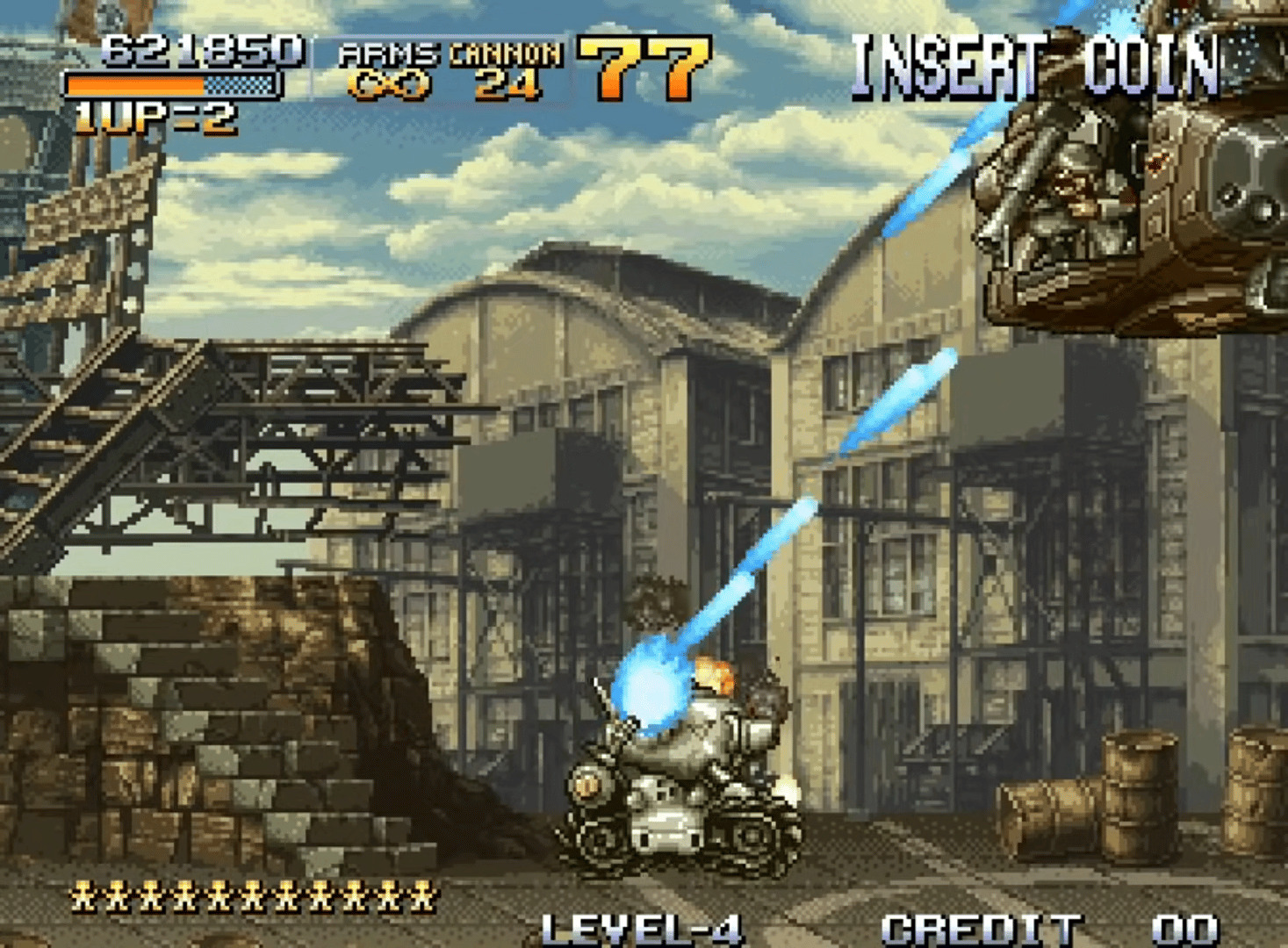 Metal Slug: Super Vehicle-001 screenshot