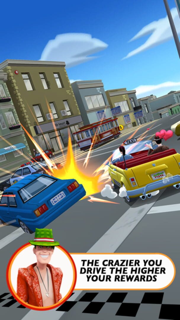 Captura de pantalla - Crazy Taxi: City Rush