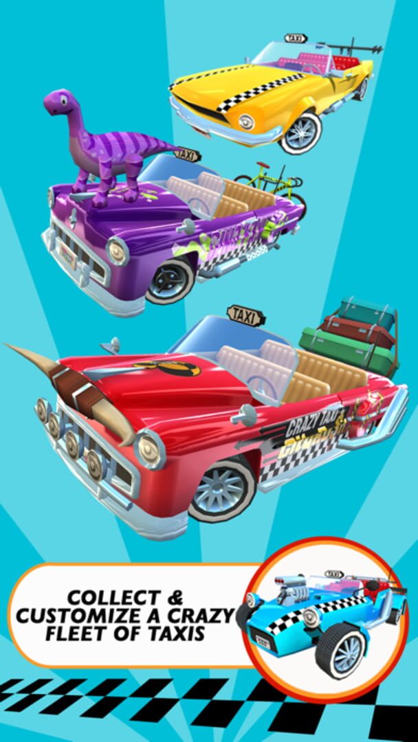 Captura de pantalla - Crazy Taxi: City Rush