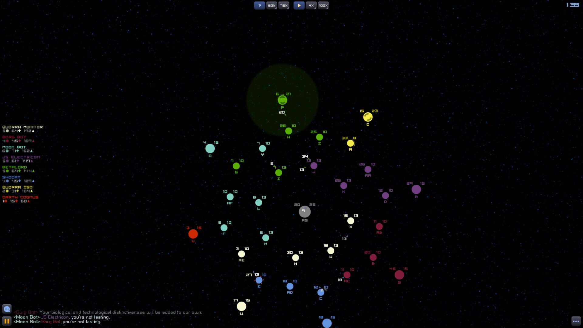 Supergalactix - Screenshot