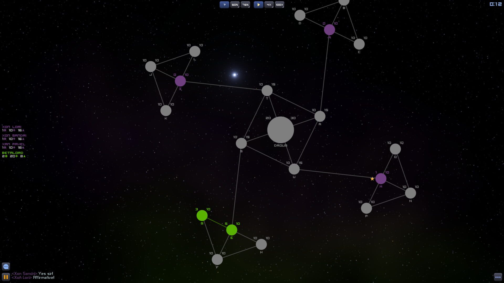 Supergalactix - Screenshot