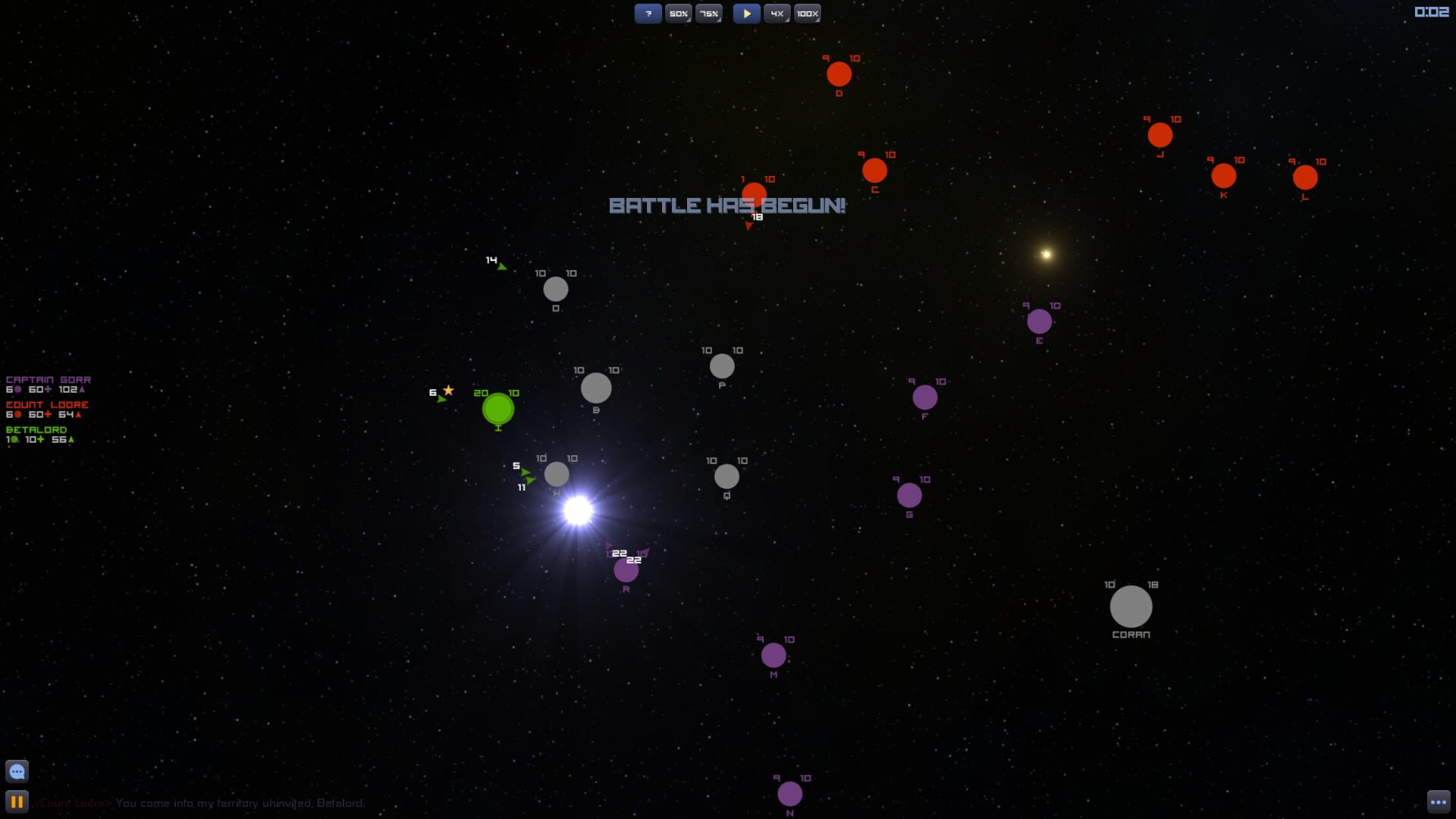 Supergalactix - Screenshot