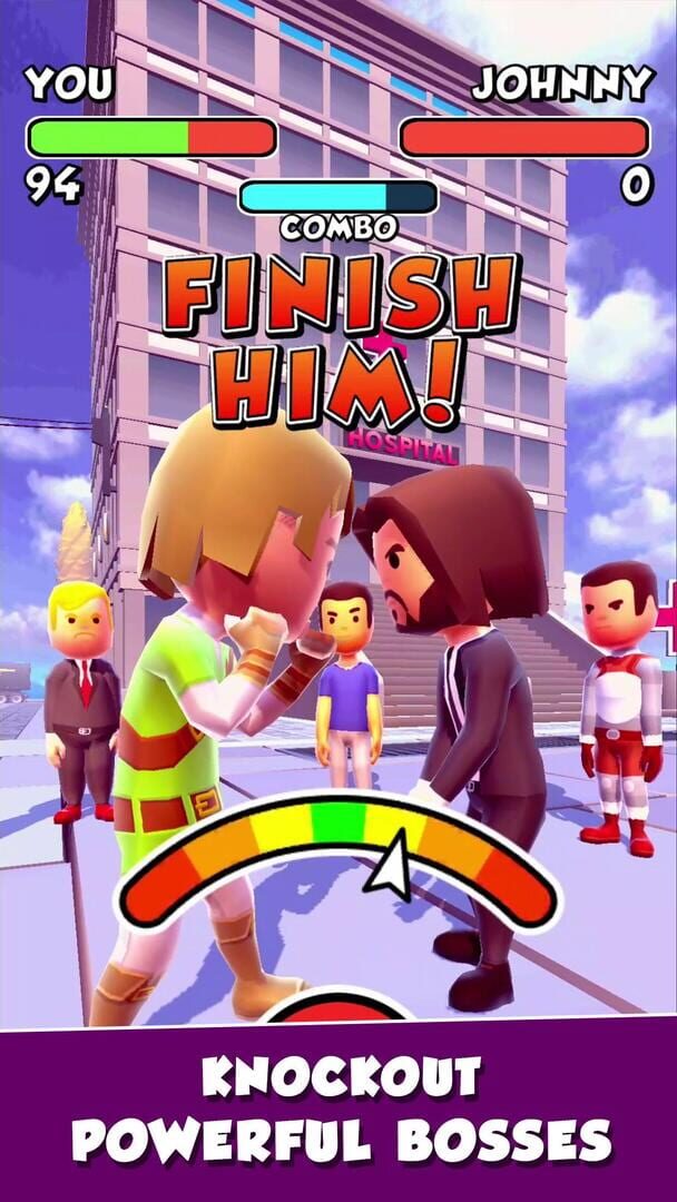 Swipe Fight! - Screenshot