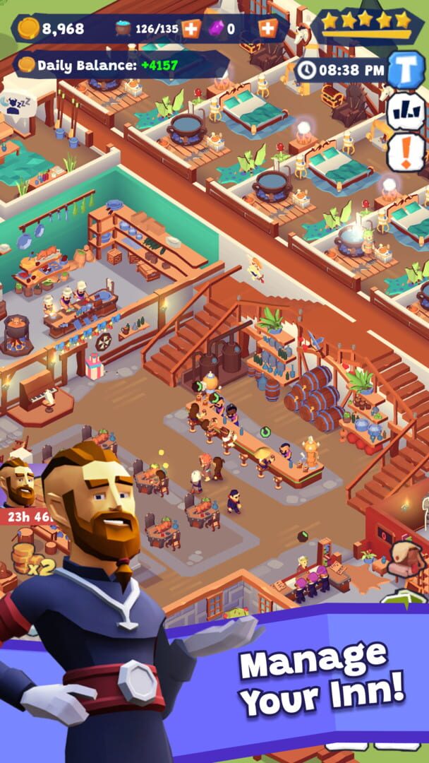 Idle Inn Empire - Screenshot