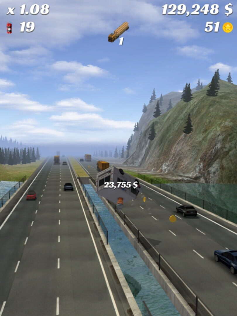 Highway Crash Derby - Screenshot