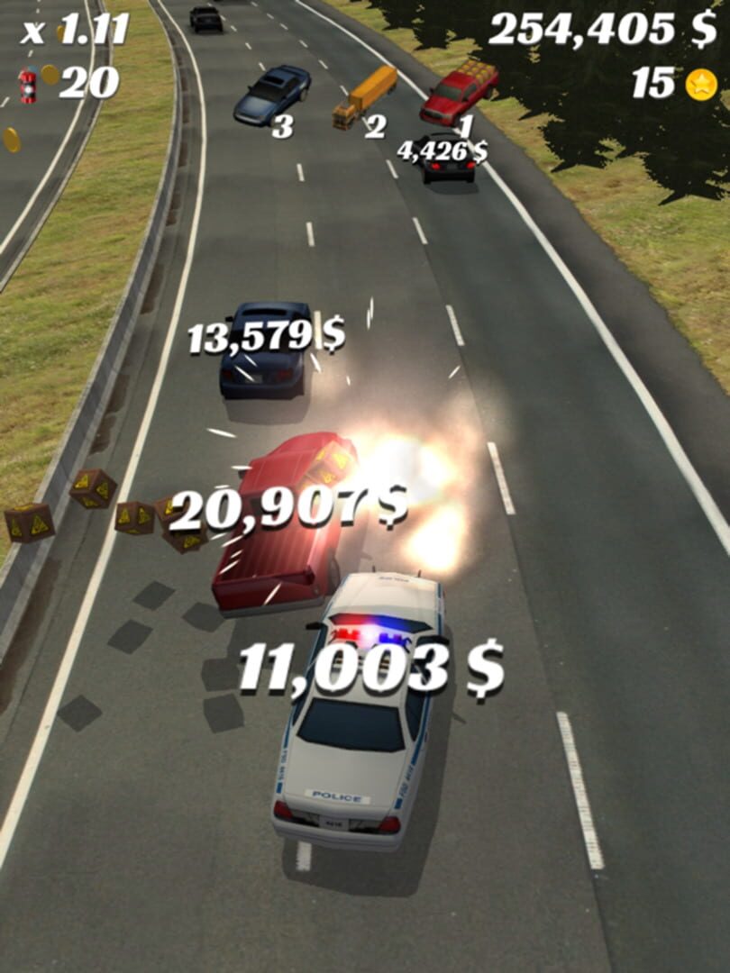 Highway Crash Derby - Screenshot