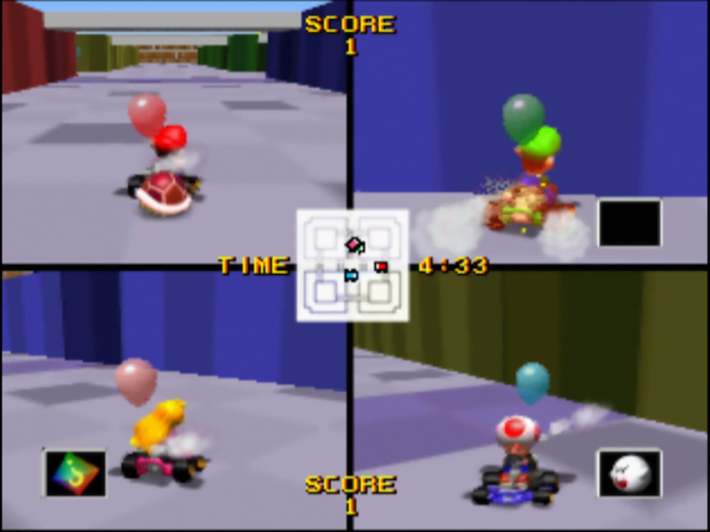 Captura de pantalla - Battle Kart 64