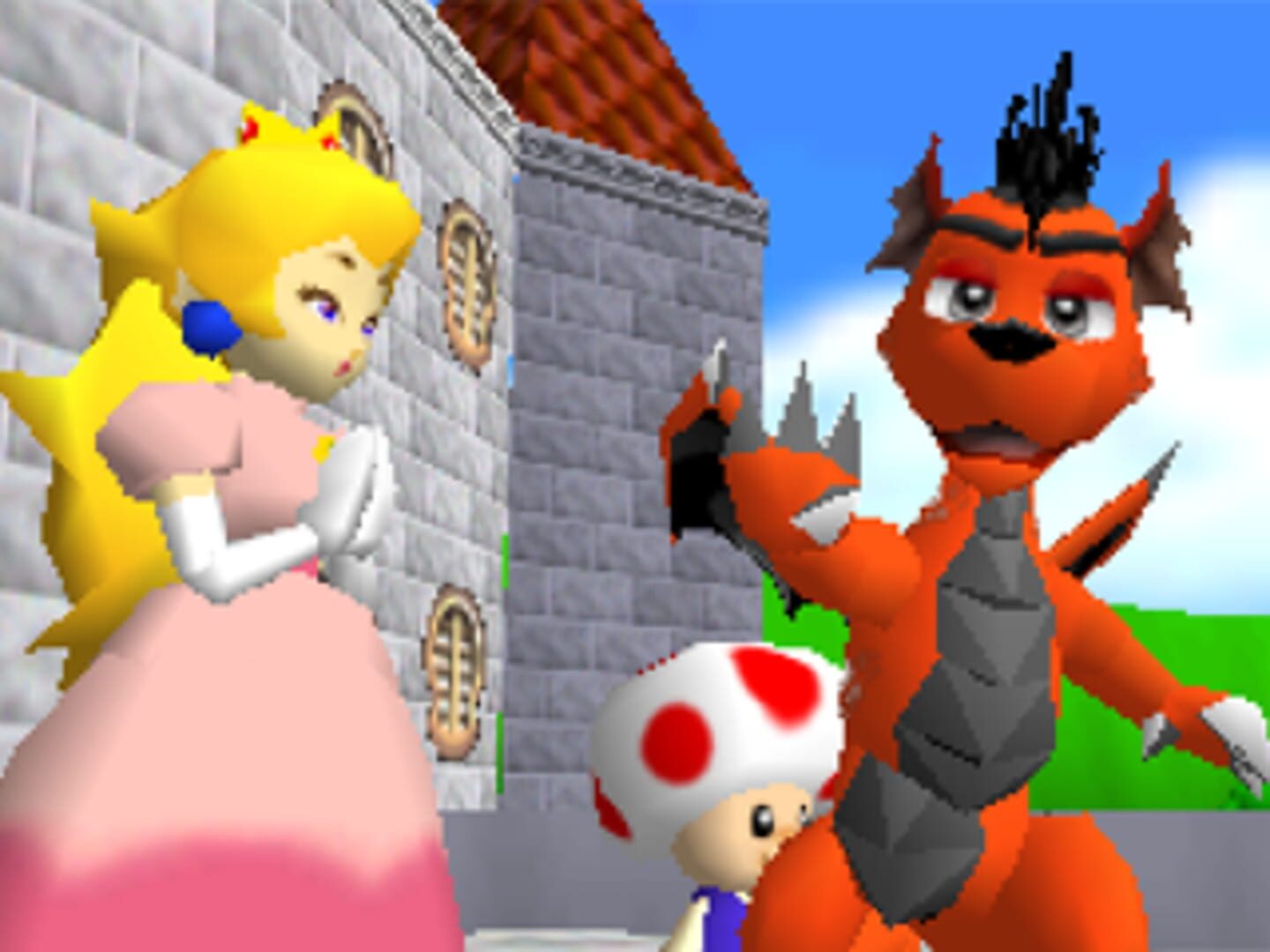 Captura de pantalla - Super Mario 64: Play as a Dragon!