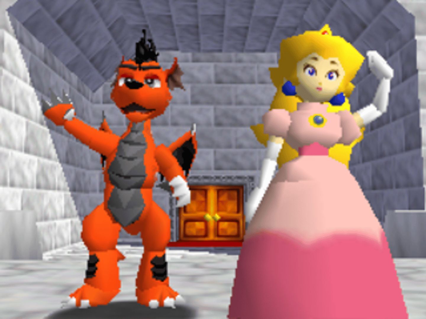 Super Mario 64: Play as a Dragon! screenshot