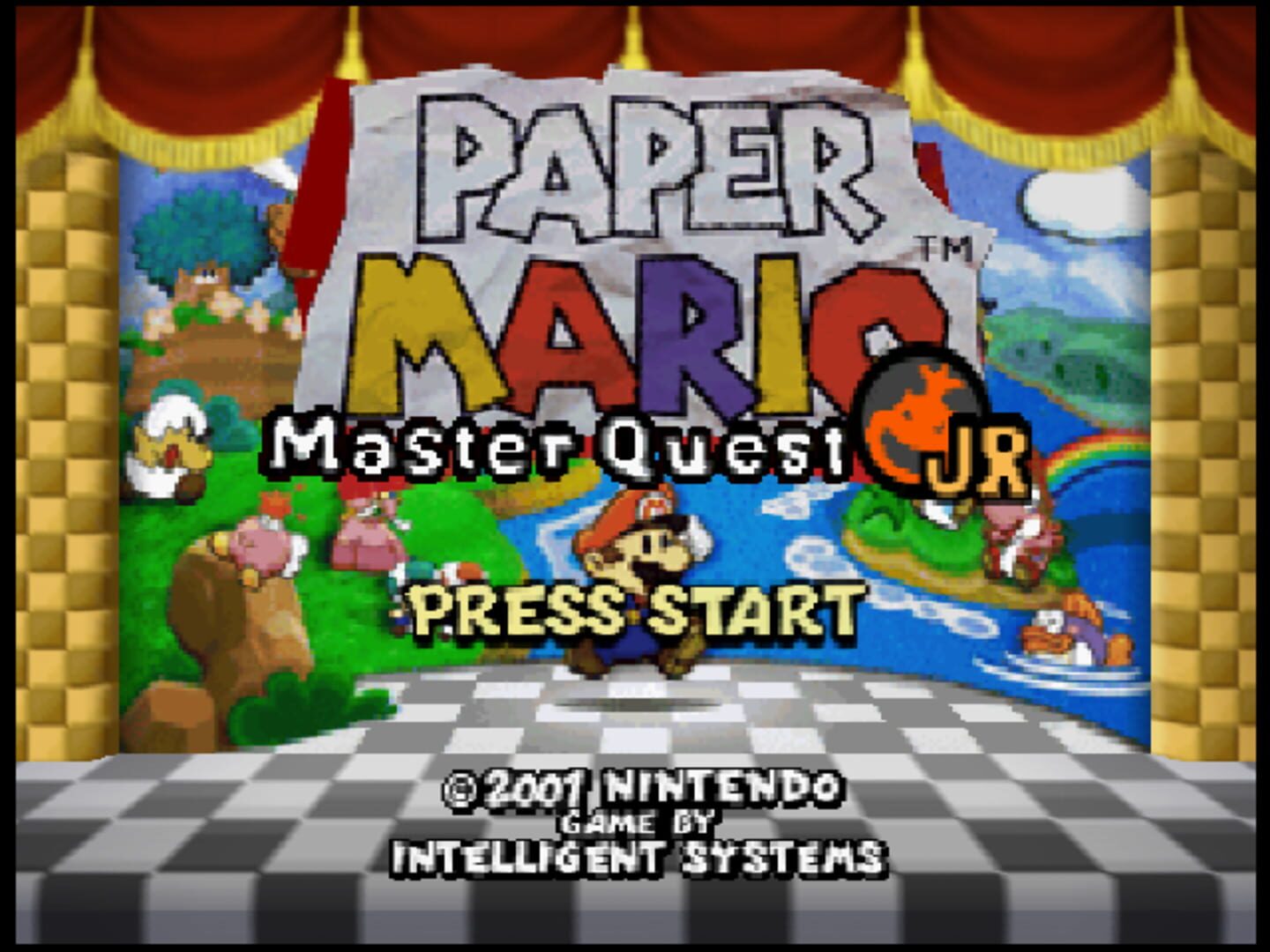 Captura de pantalla - Paper Mario: Master Quest + Jr.