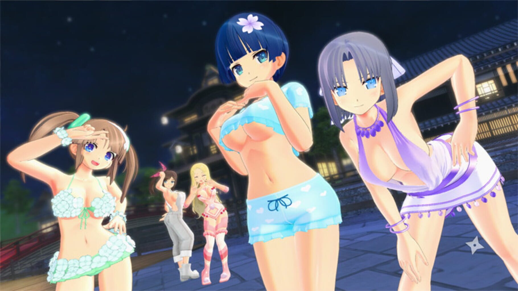 Captura de pantalla - Senran Kagura Burst Re:Newal - Gessen Character Set