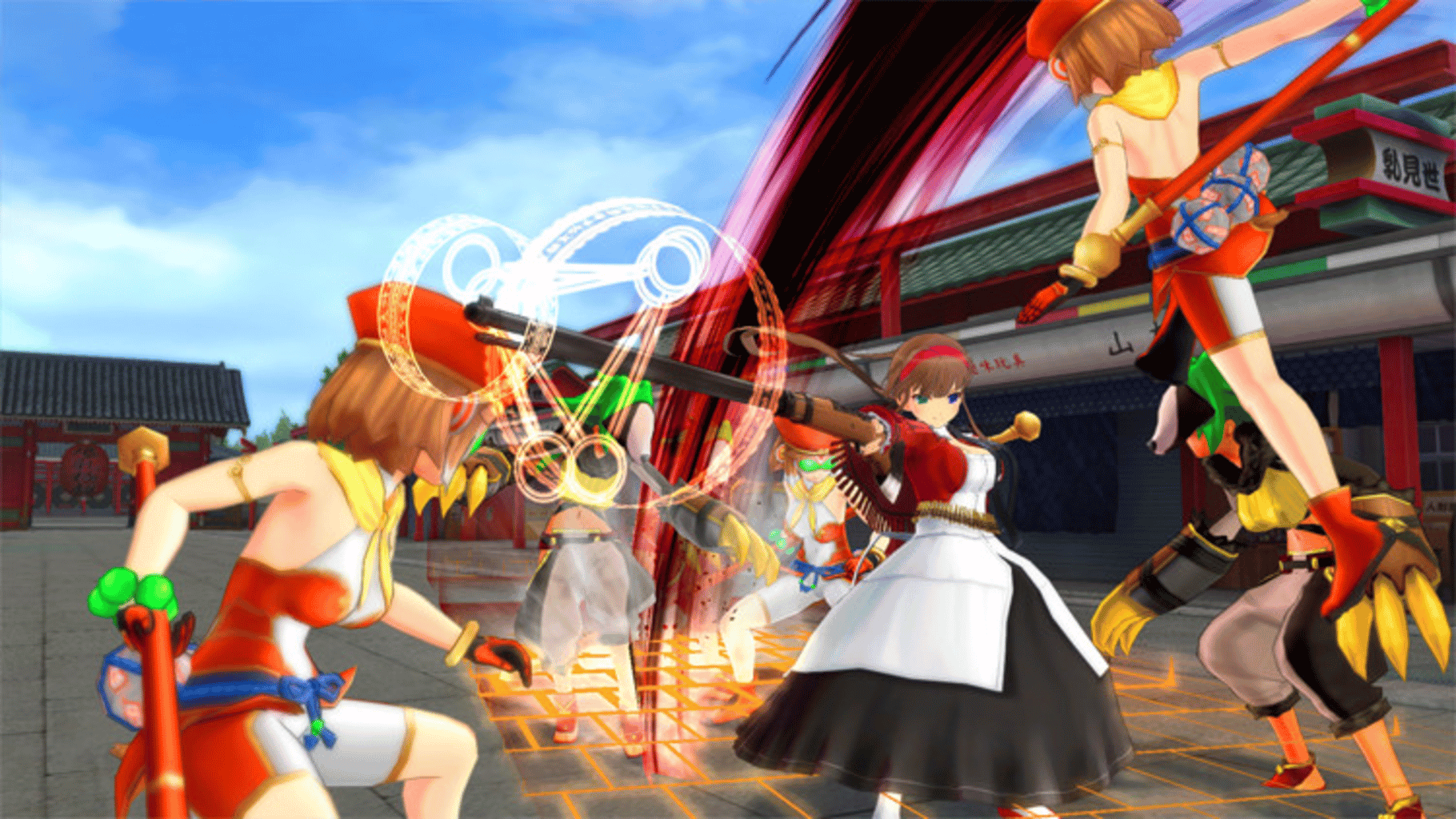 Senran Kagura Burst Re:Newal - Hebijo Character Set screenshot