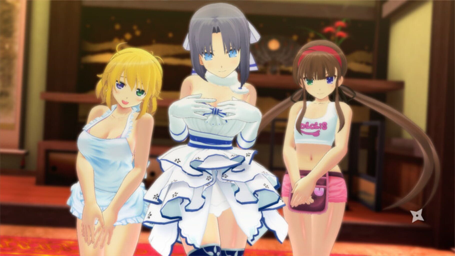 Captura de pantalla - Senran Kagura Burst Re:Newal - Hebijo Character Set