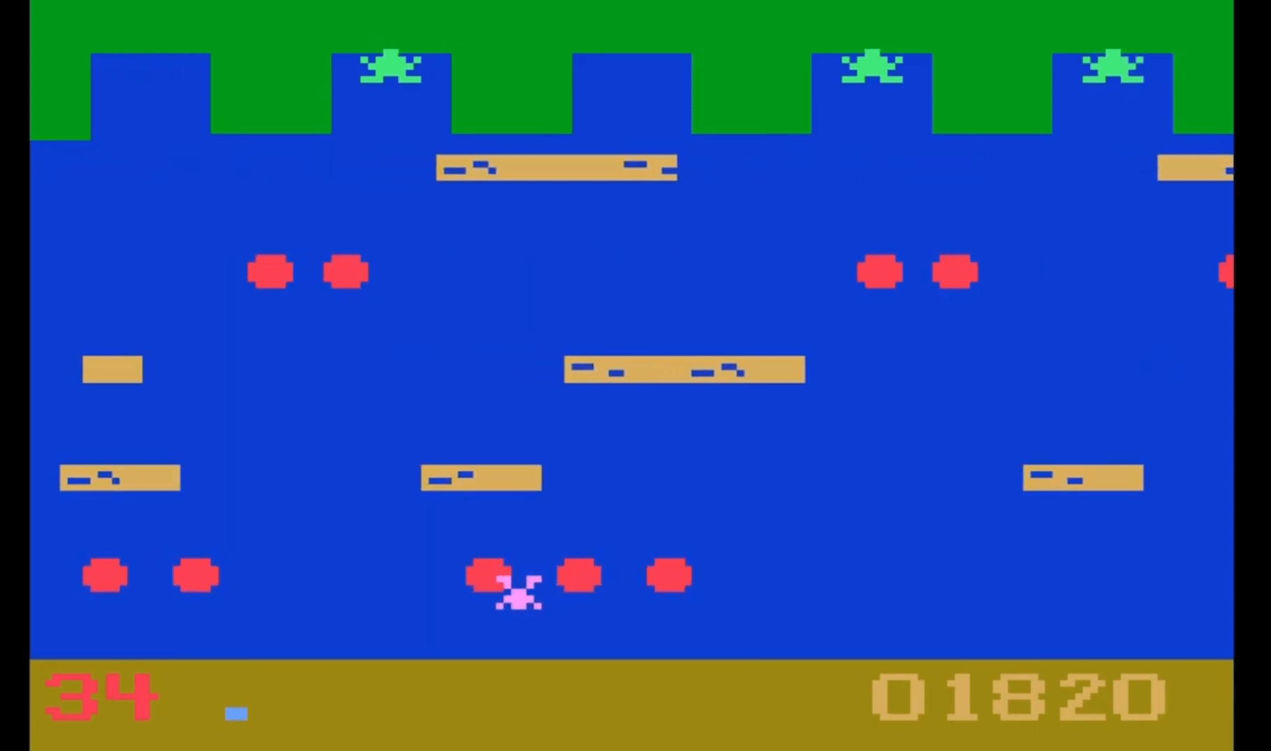 Frogger screenshot