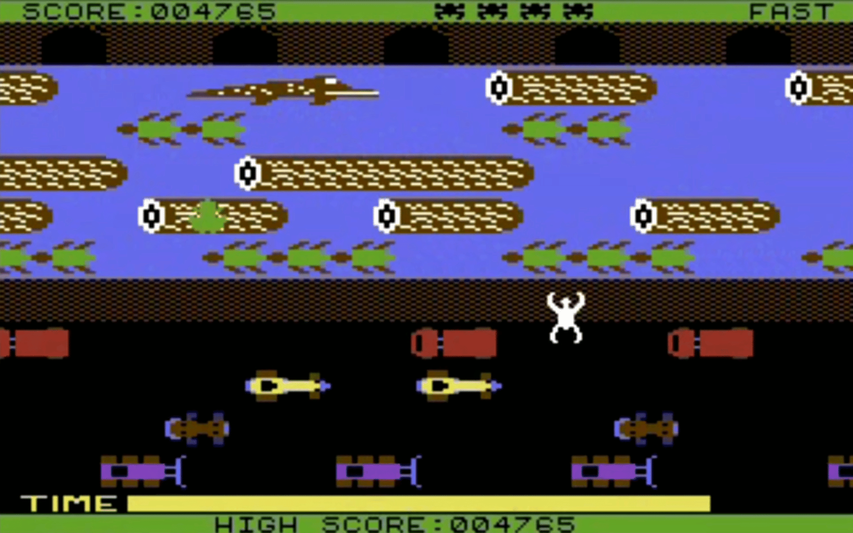 Frogger screenshot