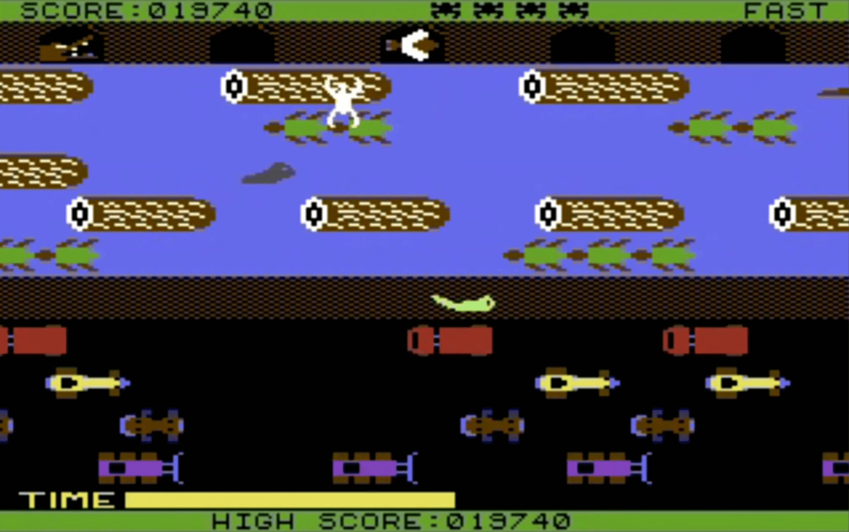 Frogger screenshot