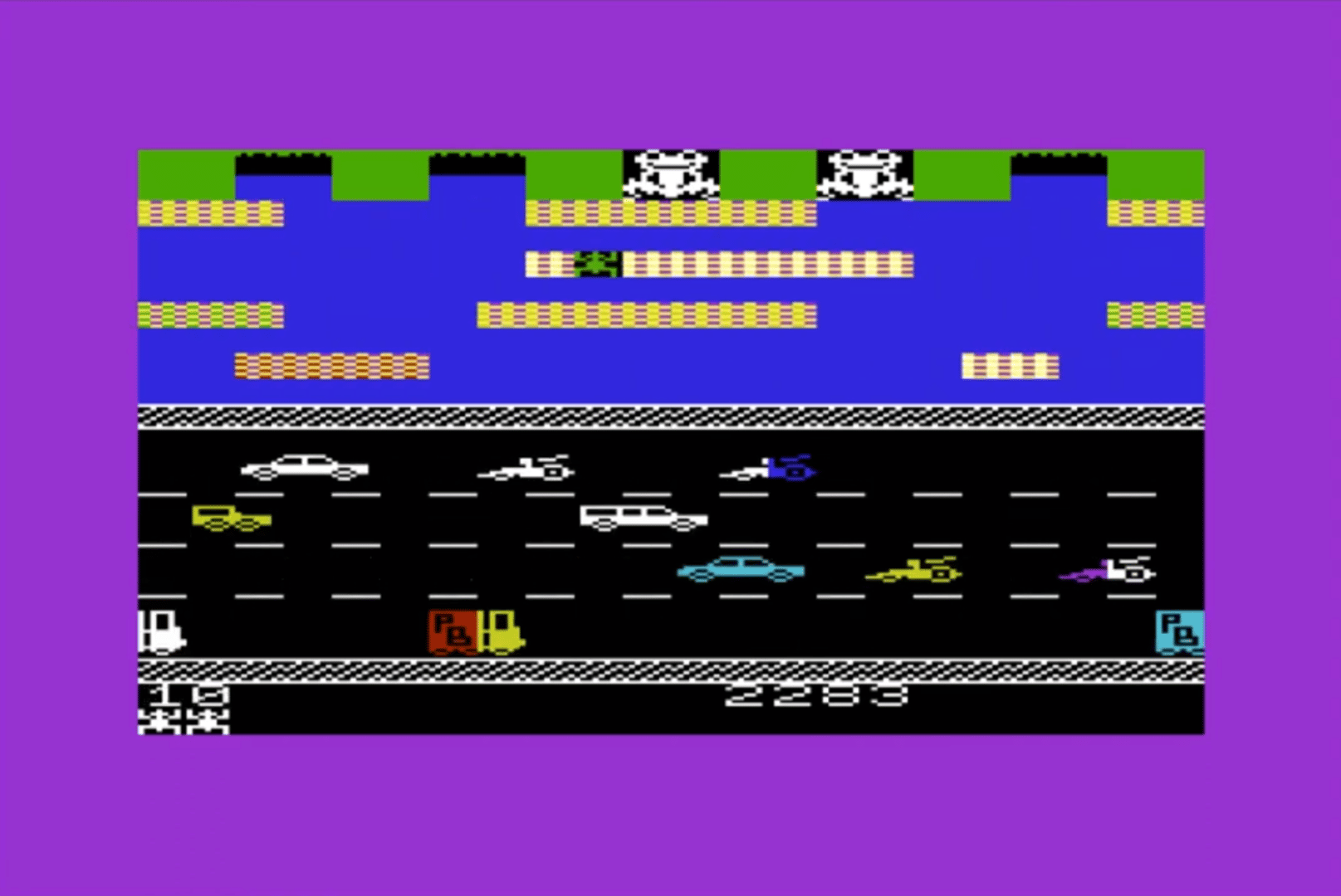 Frogger screenshot