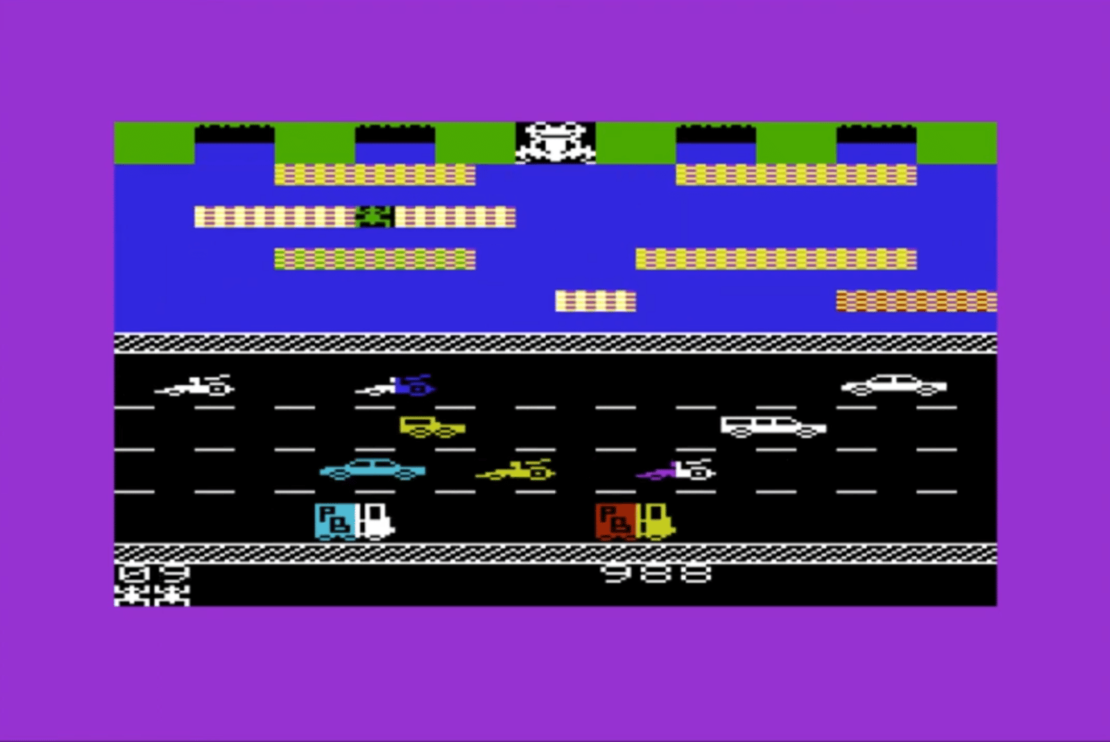 Frogger screenshot