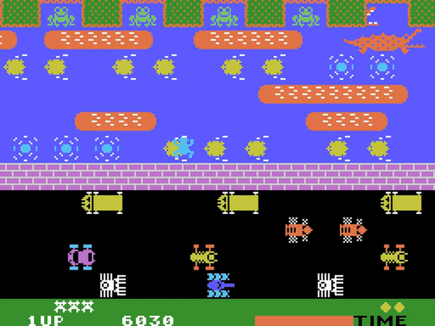 Frogger screenshot