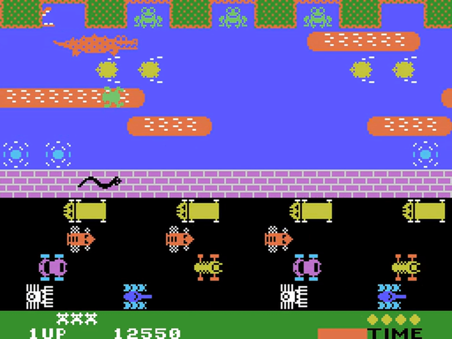 Frogger screenshot