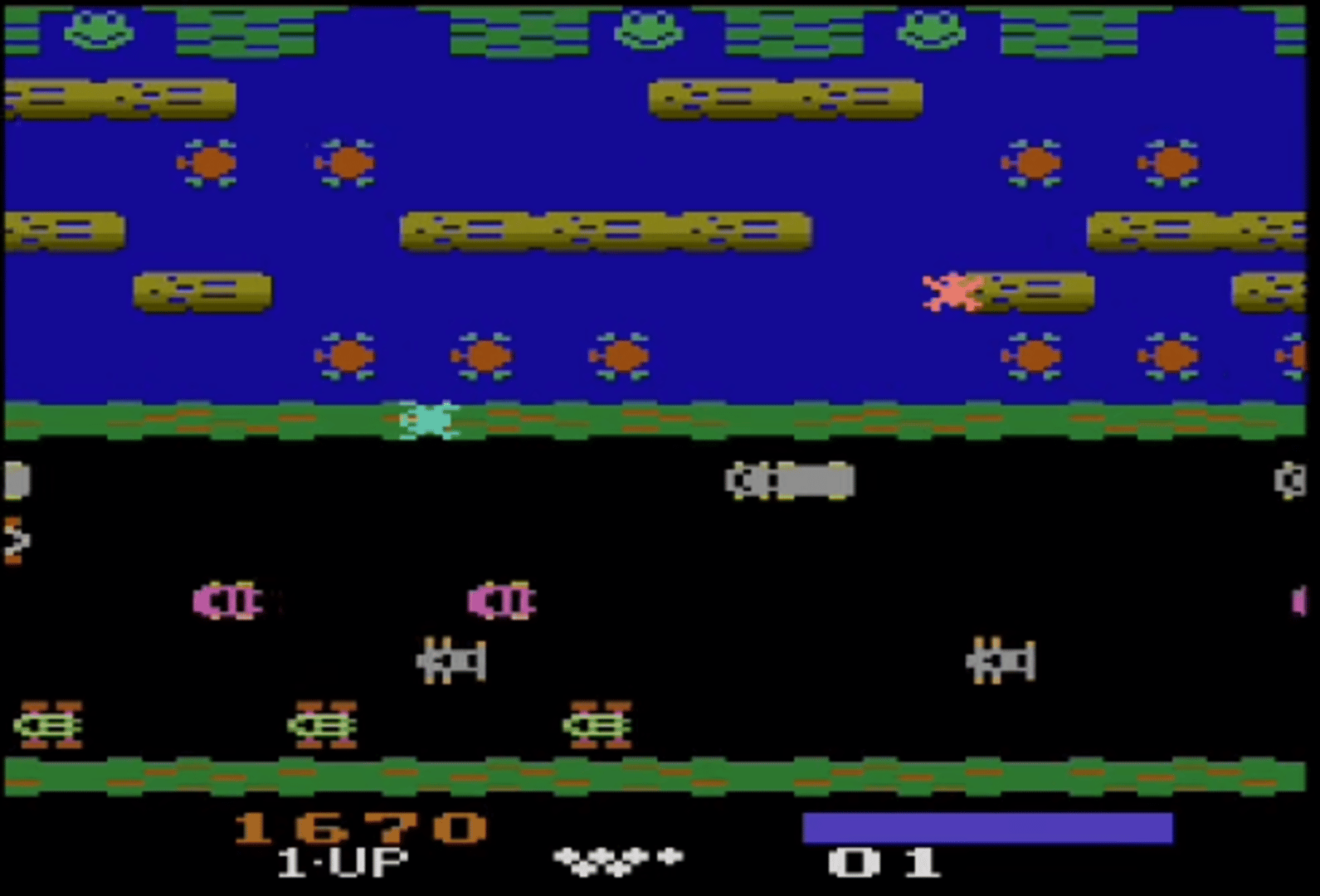 Frogger screenshot