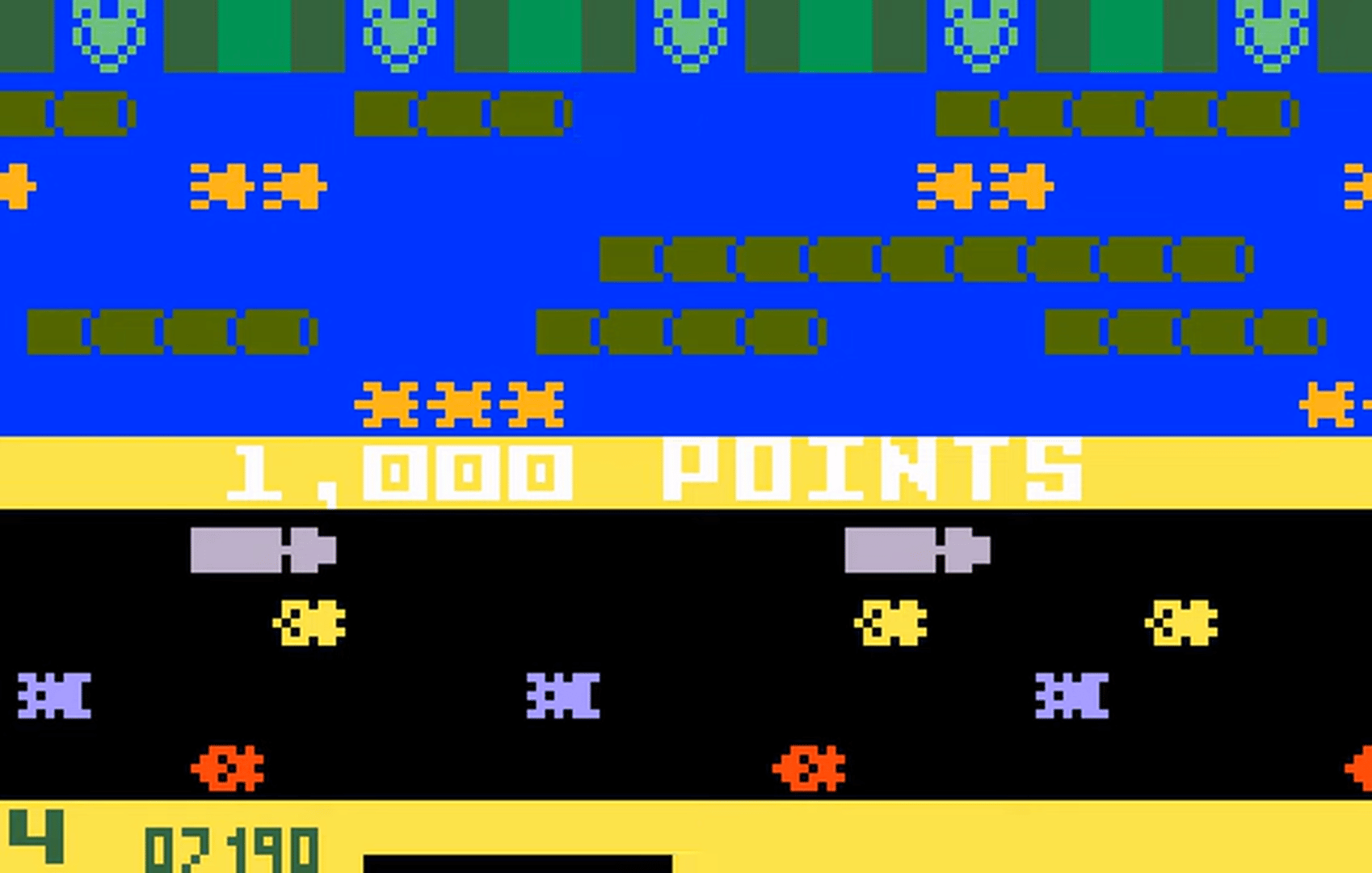 Frogger screenshot