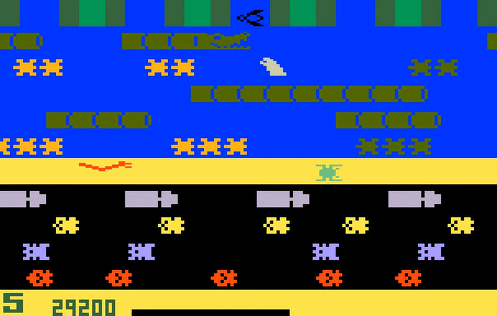 Frogger screenshot