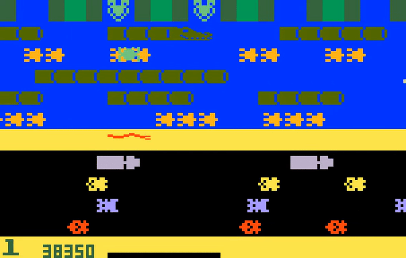 Frogger screenshot