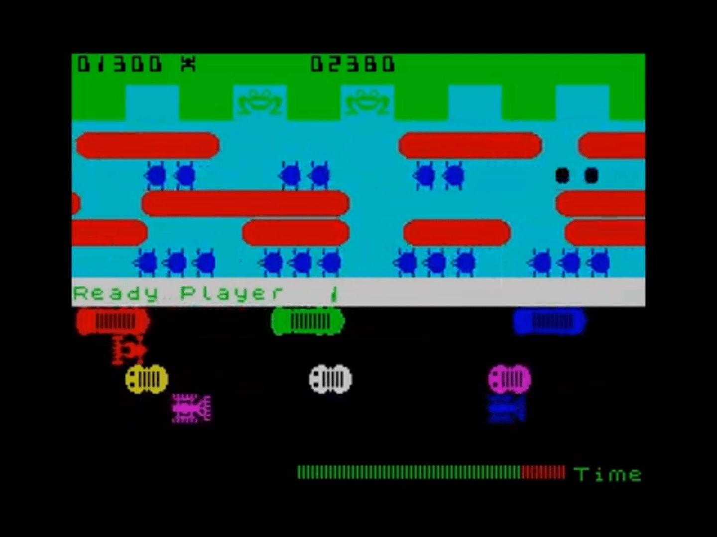 Frogger screenshot