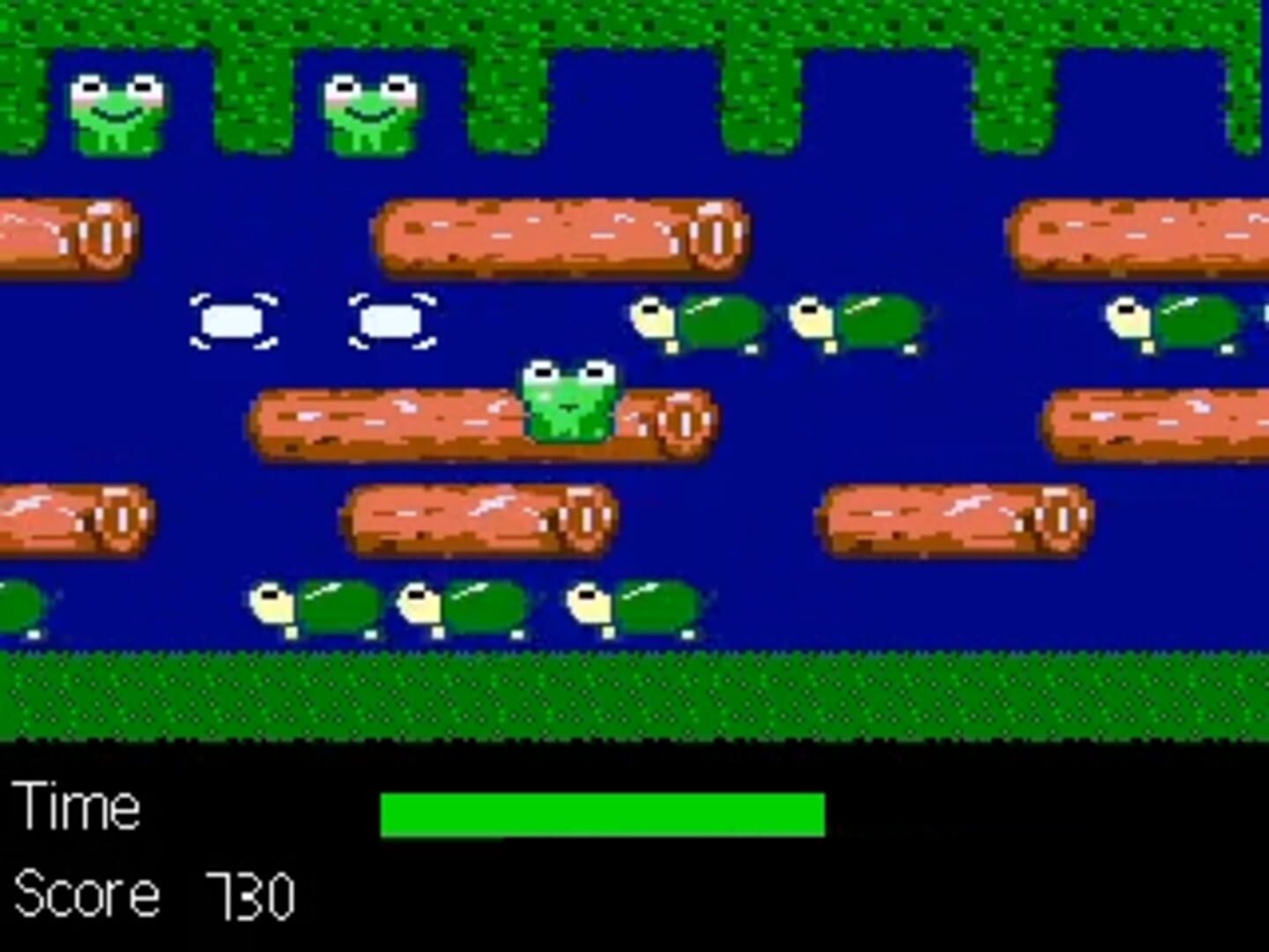 Captura de pantalla - Frogger