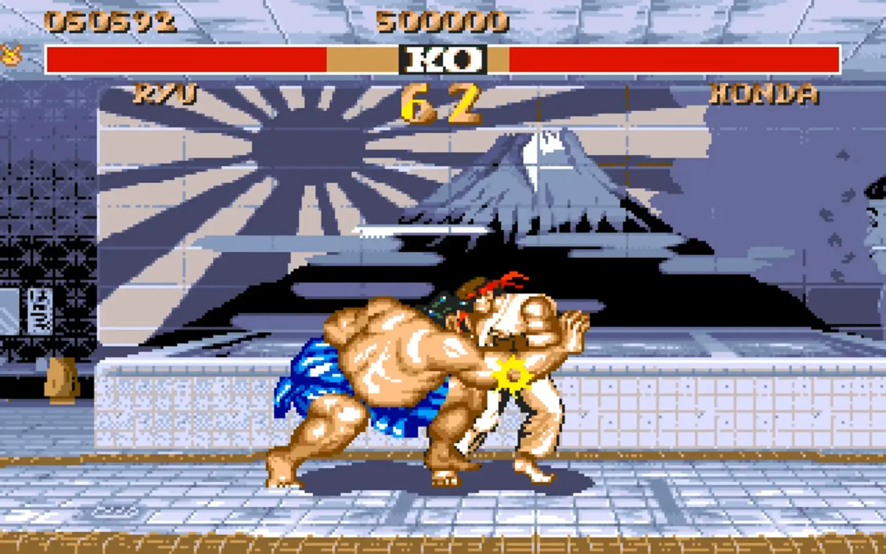 Captura de pantalla - Street Fighter II
