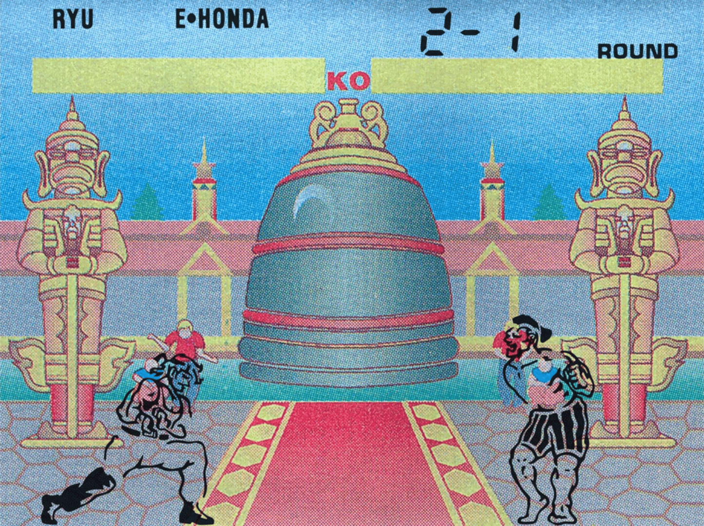 Street Fighter II screenshot