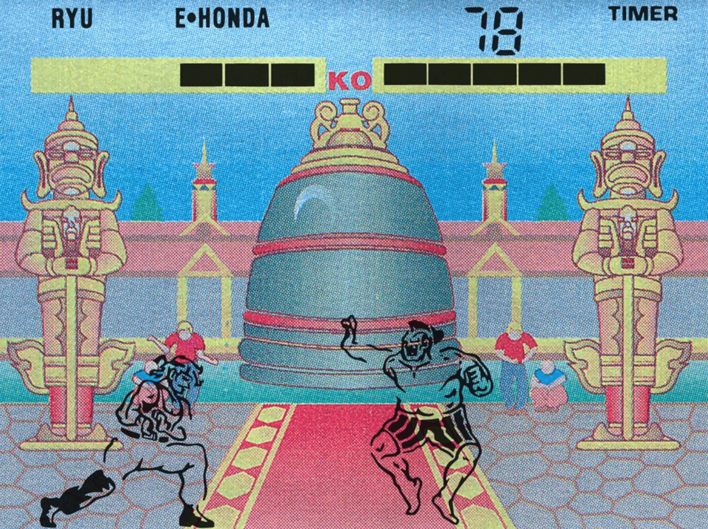 Street Fighter II screenshot