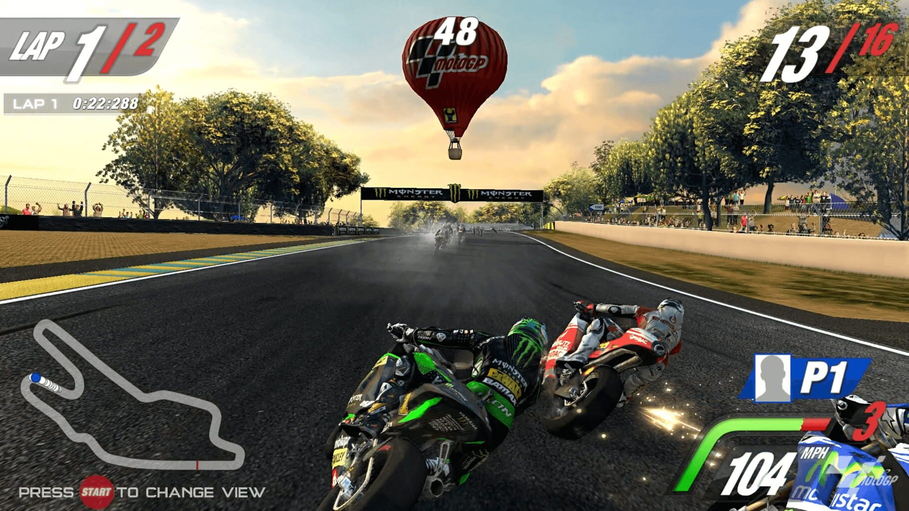 Captura de pantalla - MotoGP Arcade