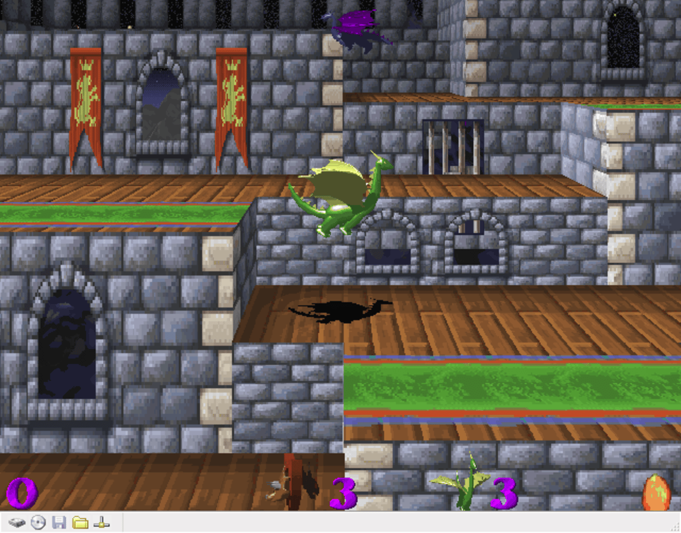 3D Dragon Castle screenshot