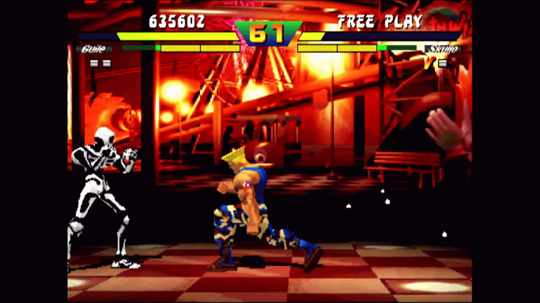 Street Fighter EX Plus screenshot