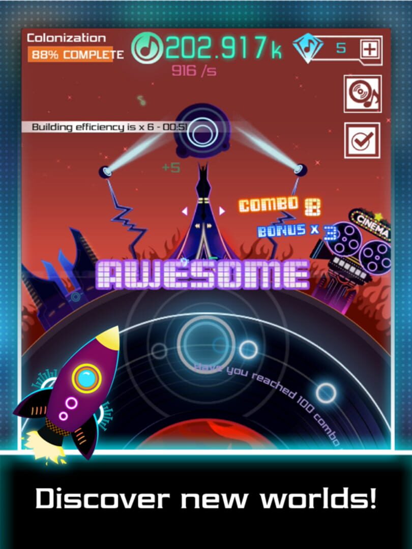 Groove Galaxy - Screenshot