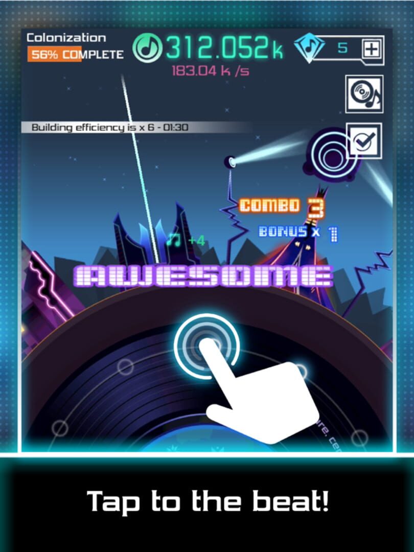 Groove Galaxy - Screenshot