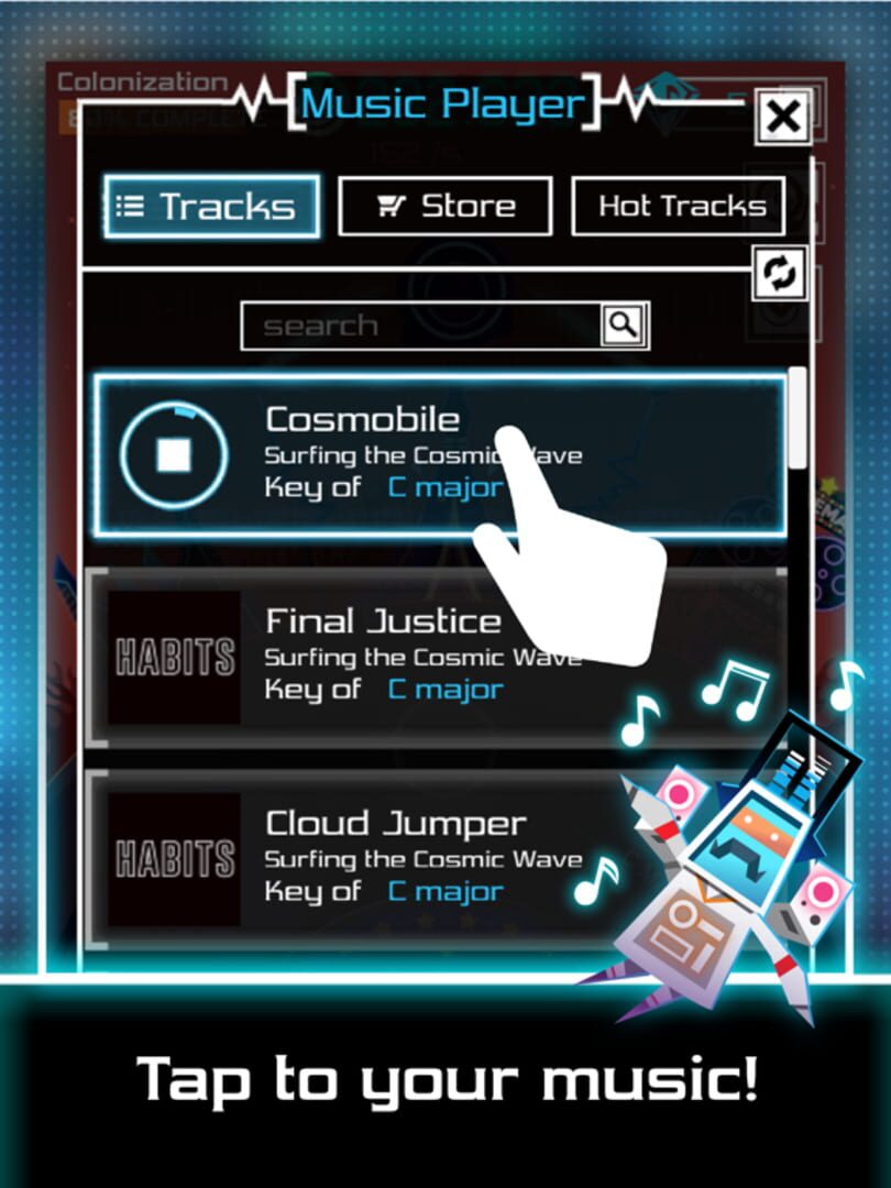 Groove Galaxy - Screenshot