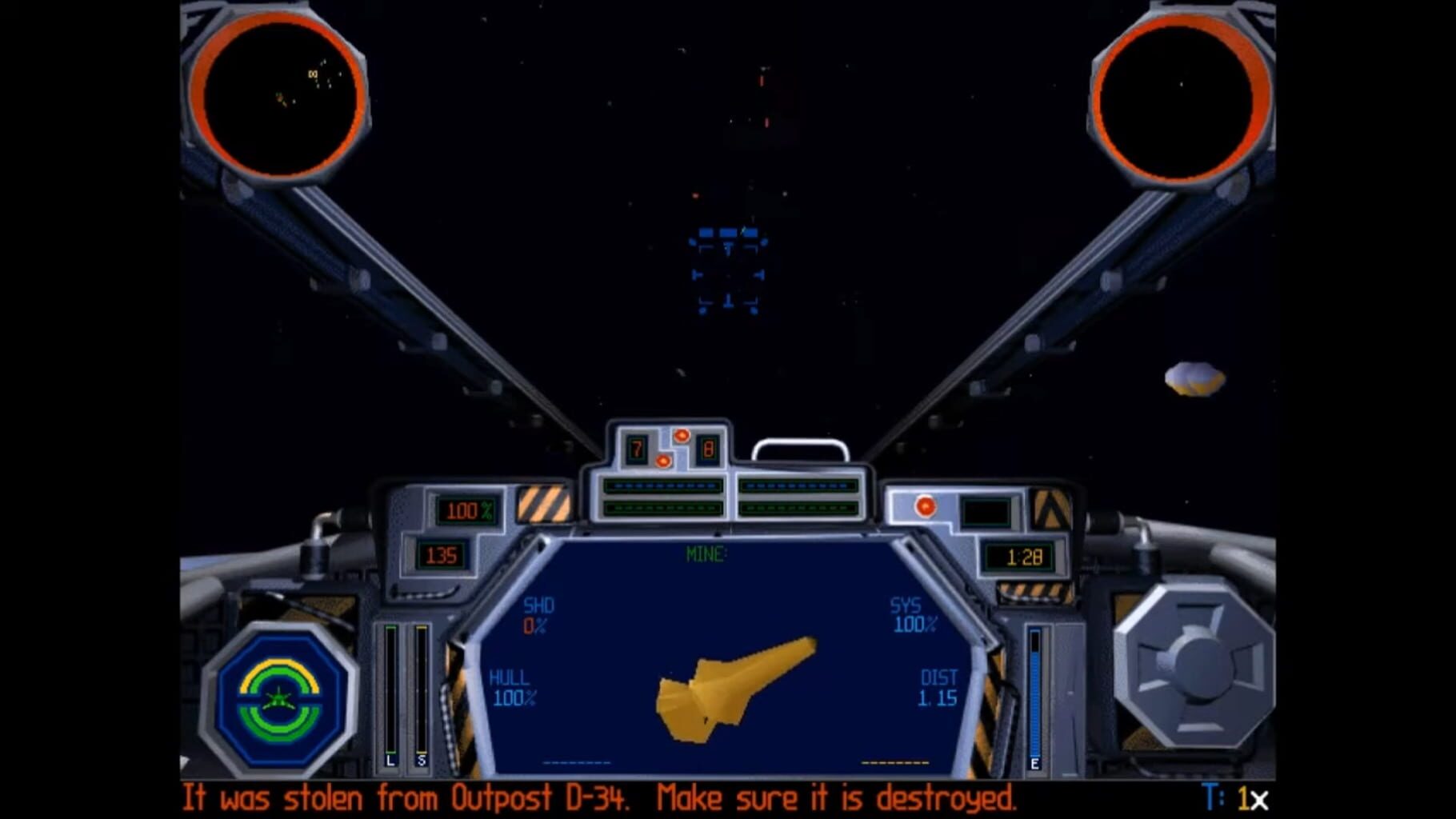 Captura de pantalla - Star Wars: TIE Fighter - Collector's CD-ROM