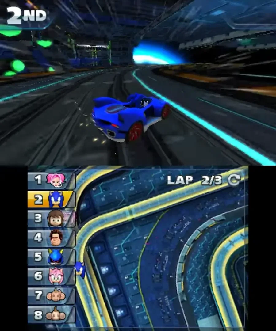 Captura de pantalla - Sonic & All-Stars Racing Transformed