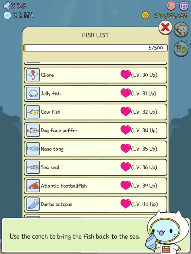 Aqua Cat: Clean it All! - Screenshot