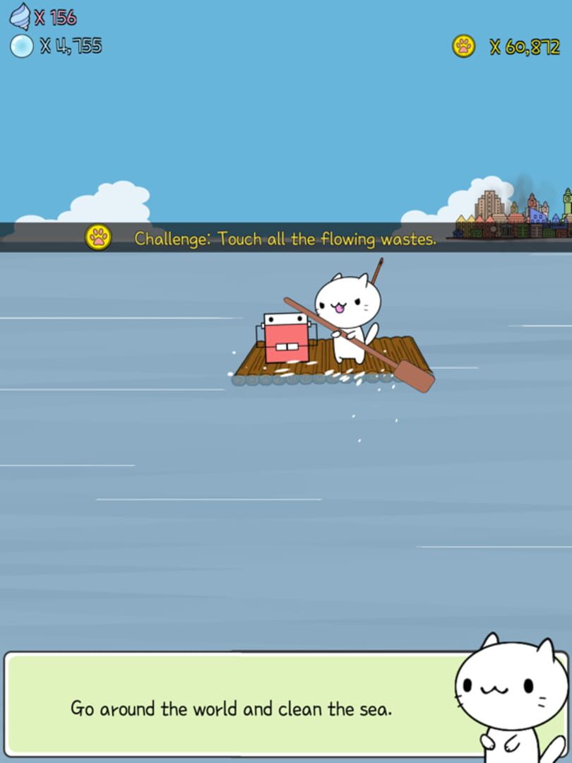 Aqua Cat: Clean it All! - Screenshot