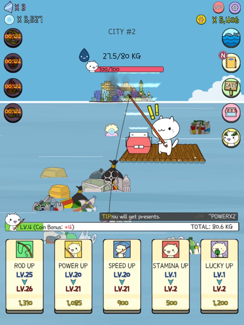 Aqua Cat: Clean it All! - Screenshot