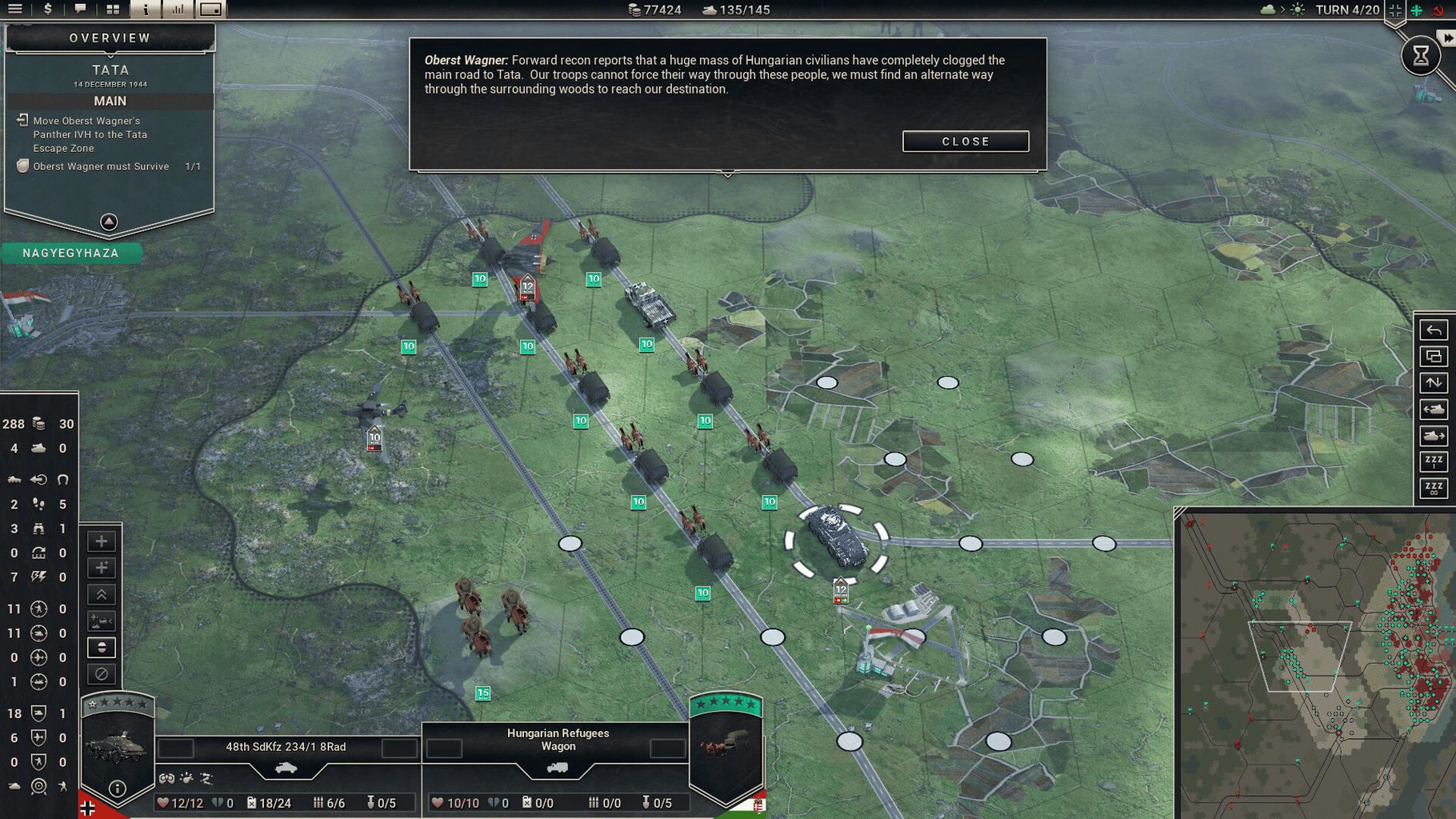 Panzer Corps 2: Axis Operations - 1945 screenshot